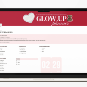 GLOW UP PLANNER